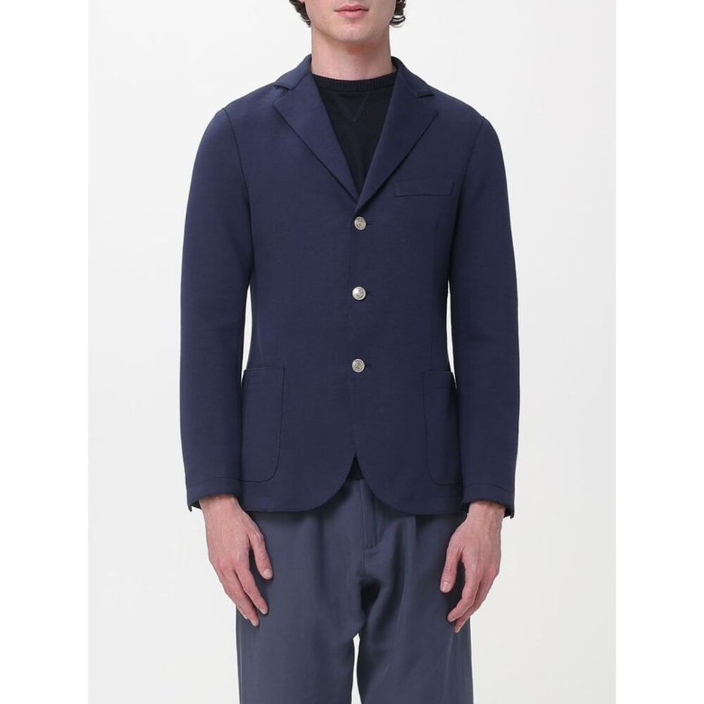 Eleventy Jacket Men Blue